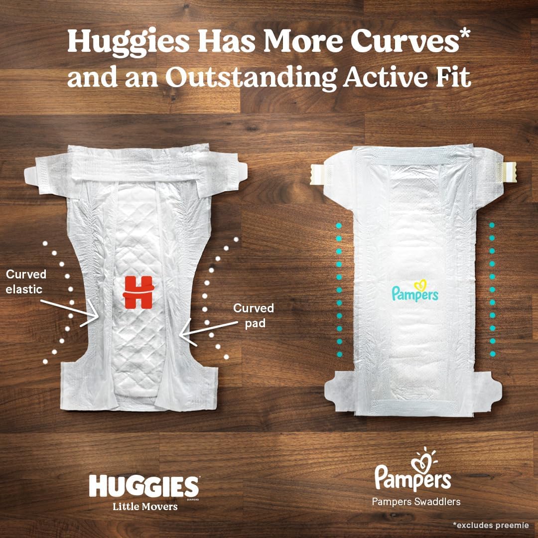 Huggies Little Movers Nappies Size 6, 50 Count - view 6