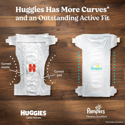 Huggies Little Movers Nappies Size 4, 22 Count - view 6
