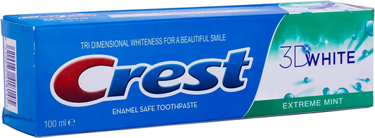 Crest 3D White Extreme Mint Whitening Toothpaste, 100 ml - view 2