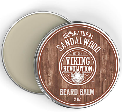 Viking Revolution Beard Balm, Sandalwood, 2 oz (56 g) - view 4