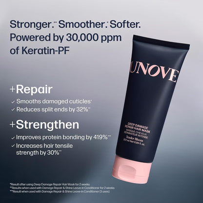 UNOVE Deep Damage Hair Treatment Mask EX 320ml (10.82 fl oz) - view 4