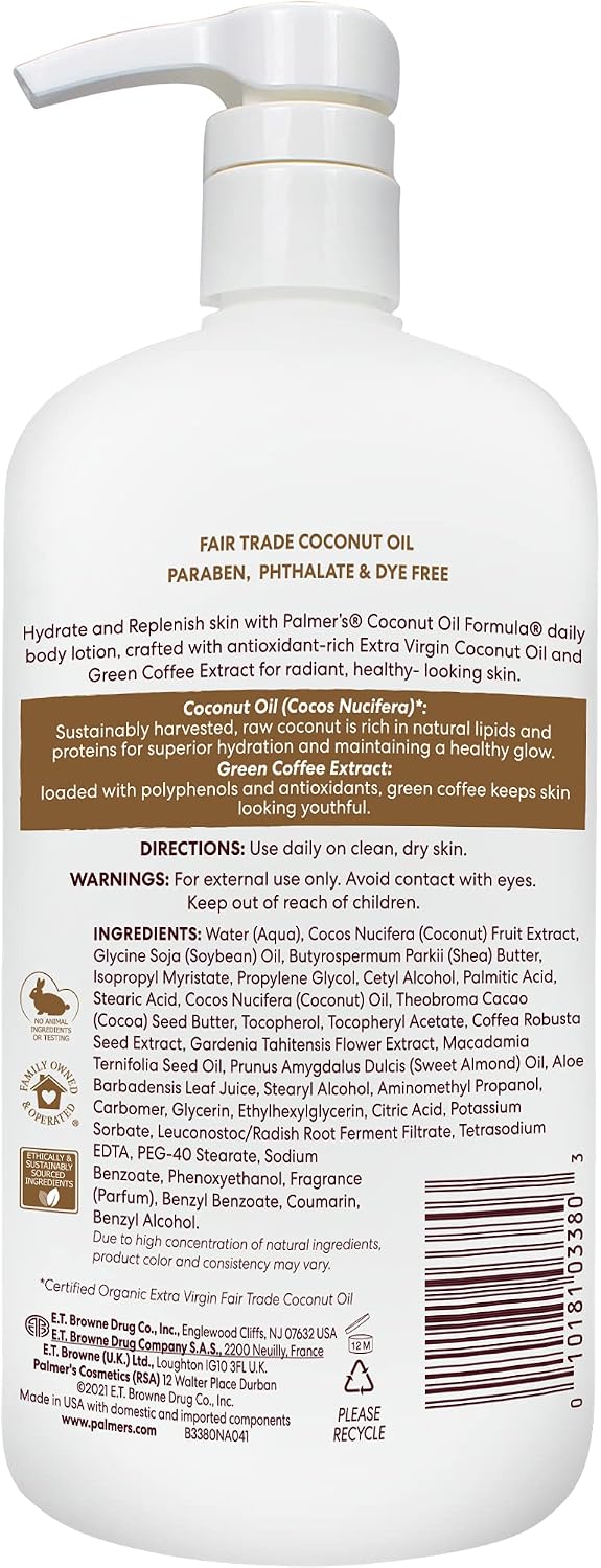 Palmer's Coconut Oil Body Lotion 958 g (33.8 oz) — alternate product view