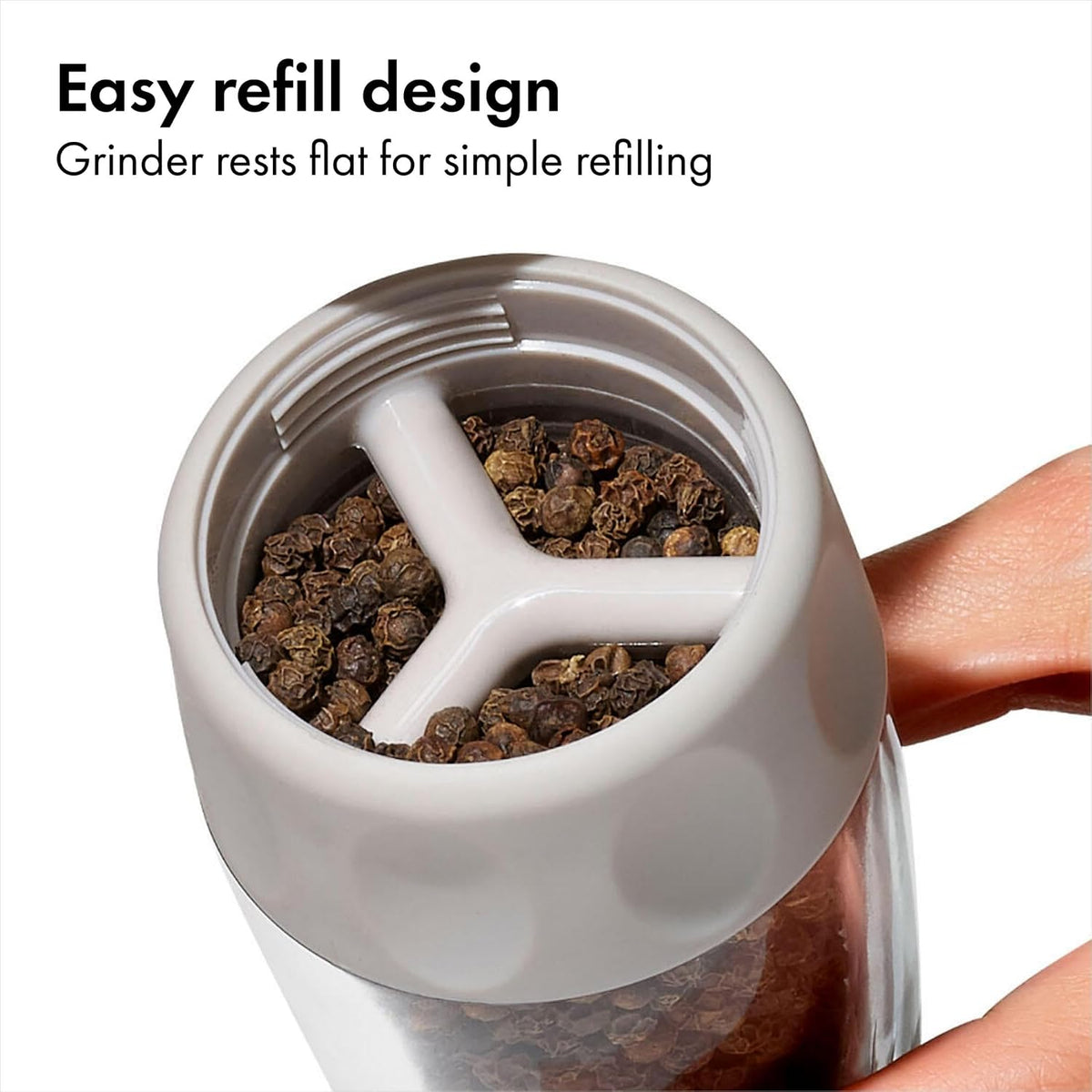 OXO Good Grips Contoured Pepper Grinder with Adjustable Ceramic Mill - view 6