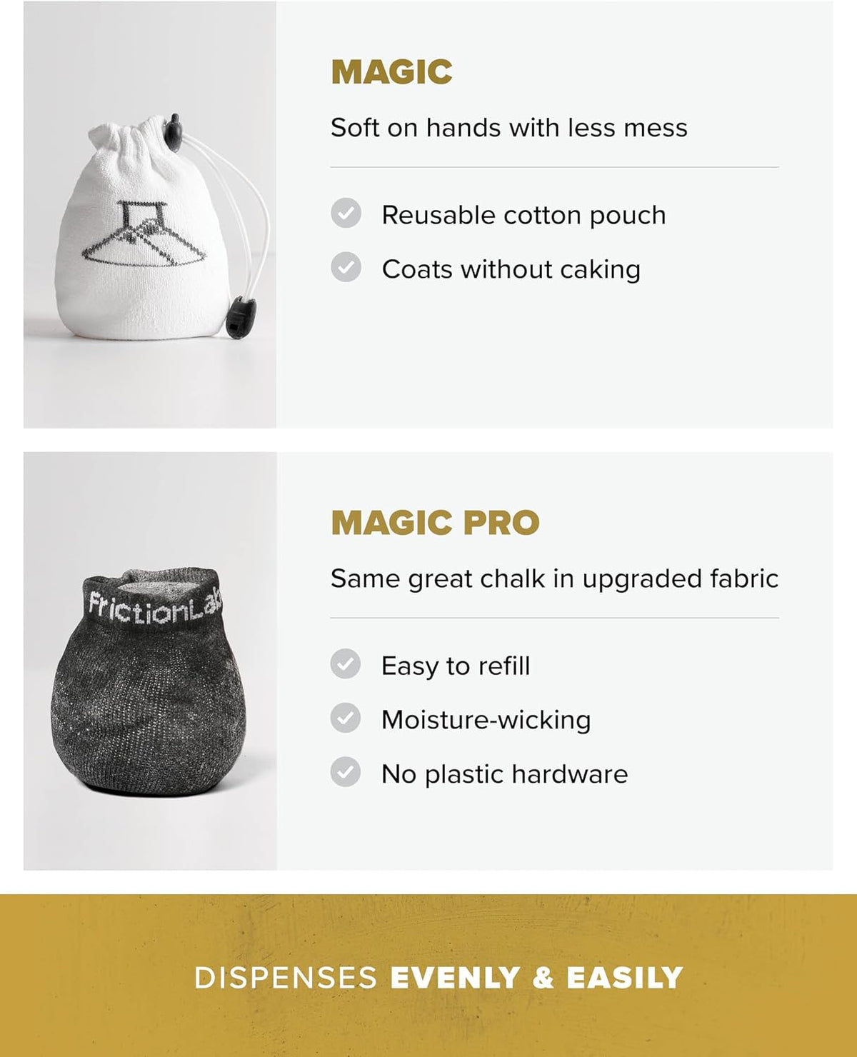 Friction Labs Magic Pro Chalk Ball, 2.2 oz Refillable - view 4