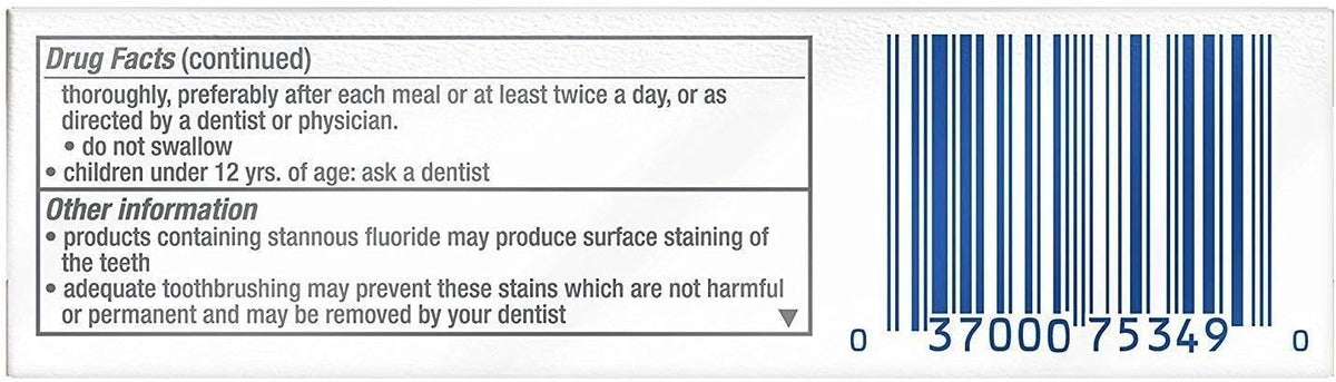 Crest Gum Detoxify Deep Clean Toothpaste, Travel Size 0.85 oz, Pack of 36 — alternate product view
