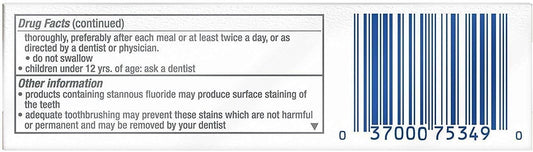Crest Gum Detoxify Deep Clean Toothpaste, Travel Size 0.85 oz, Pack of 36 - view 2