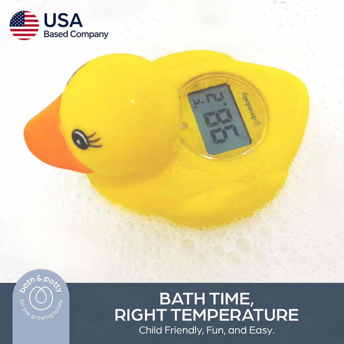 Dreambaby Baby Bath Thermometer, Duck Water Thermometer — alternate product view