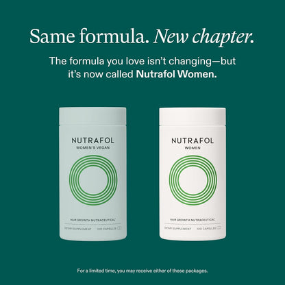 Nutrafol Women Hair Growth Supplement, Ages 18-44, 1-Month Supply - view 2