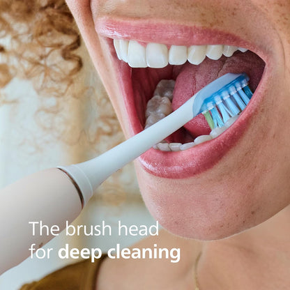 Philips Sonicare C3 Two-in-One Brush Heads, 4 Pack, White - view 3