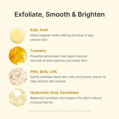 medicube Kojic Acid Turmeric Body Peel Shot, Brightening Exfoliator - view 3