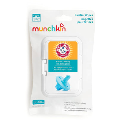 Munchkin Arm & Hammer Pacifier Wipes for Baby, 36 Count