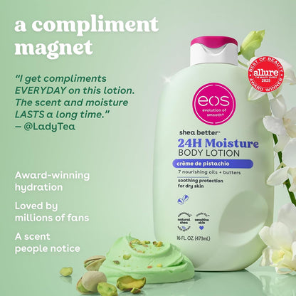 eos Shea Better Body Lotion, Crème de Pistachio, 16 fl oz - view 4