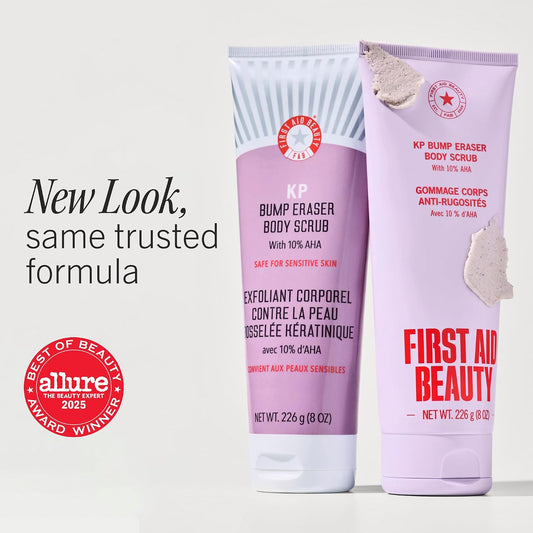 First Aid Beauty KP Bump Eraser Body Scrub with 10% AHA 8 oz - view 2