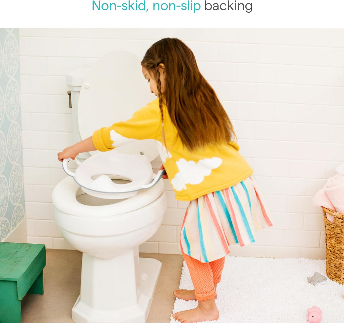 Munchkin Sturdy Potty Training Seat, Grey - view 3