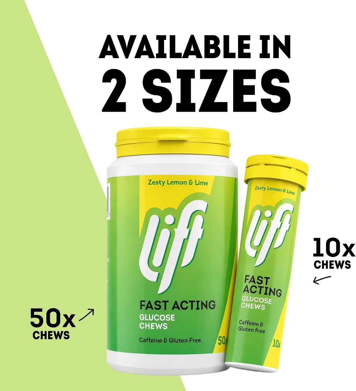 Lift Fast Acting Glucose Chewable Tablets Lemon Lime, 50 Count x 6 - view 6