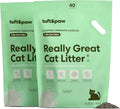 Tuft + Paw Really Great Tofu Cat Litter, Charcoal, Unscented, 4.2 kg (9.25 lb), Pack of 2