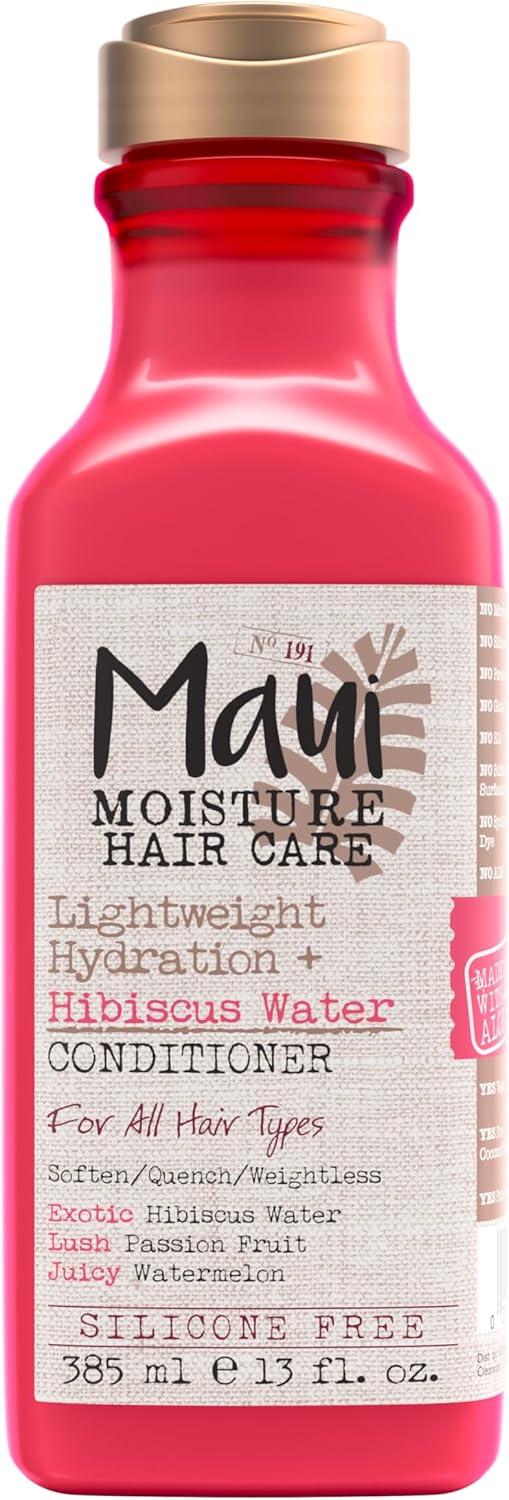 Maui Moisture Lightweight Hydration + Hibiscus Water Conditioner 13 oz