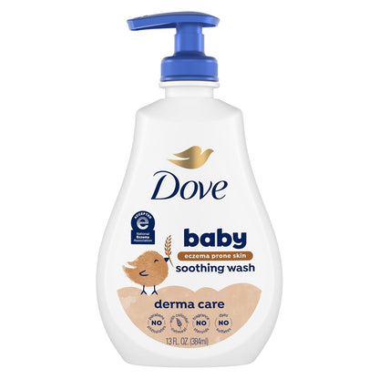 Baby Dove Derma Care Soothing Wash, 13 oz