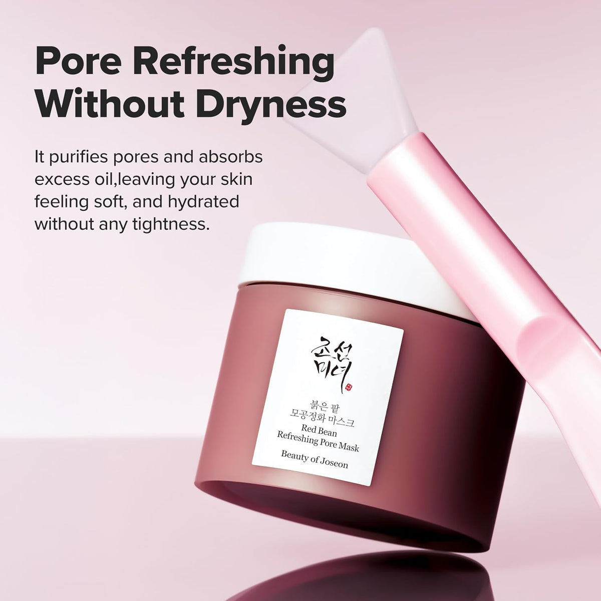 Beauty of Joseon Red Bean Refreshing Pore Mask 140 ml (4.73 fl oz) - view 4
