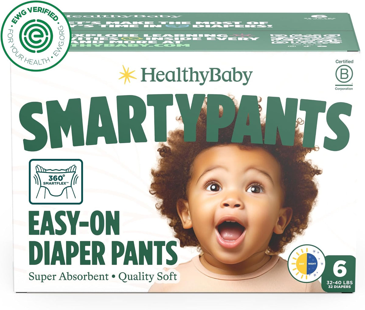 Healthybaby Training Pants Toddler Nappy Pants, Size 6, 32 Count — product view