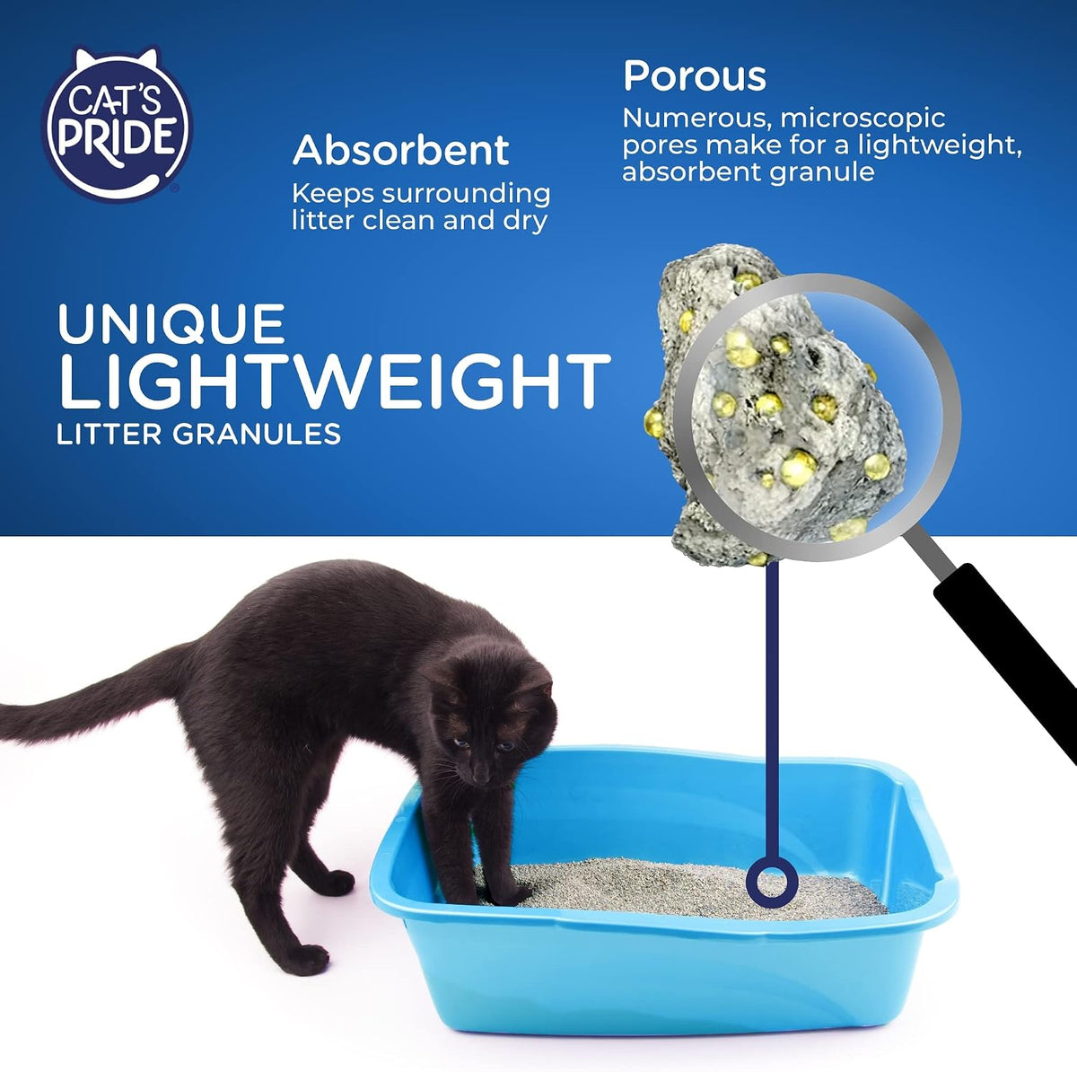 Cat's Pride Pure & Fresh Scented Clumping Cat Litter, 10 lb - view 4