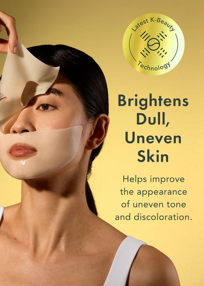 Rael Glutathione Vita C Hydrogel Face Masks, Brightening & Radiance, 4 Sheets - view 3
