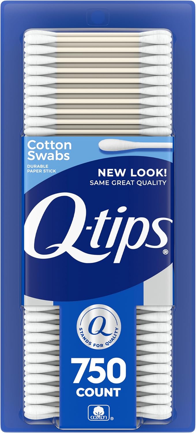 Q-tips Original Cotton Swabs 750 Count