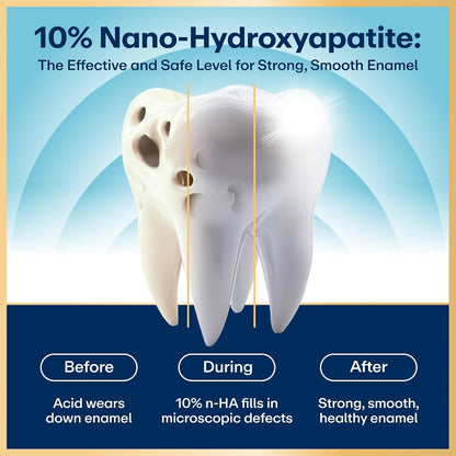 Lumineux 10% Nano Hydroxyapatite Whitening Toothpaste, 3.75 oz - view 2