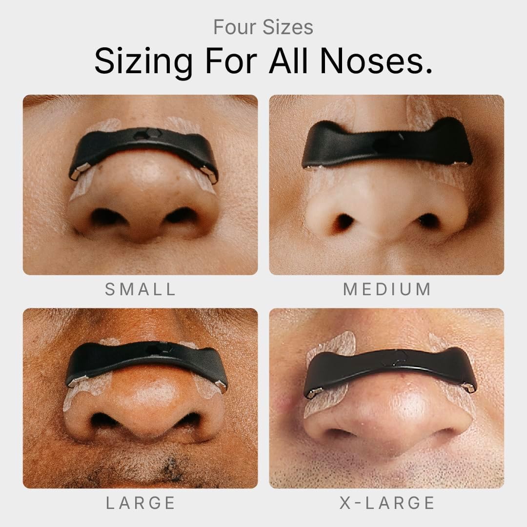 Intake Breathing Nasal Strip Starter Kit, 15 Count, Black - view 6