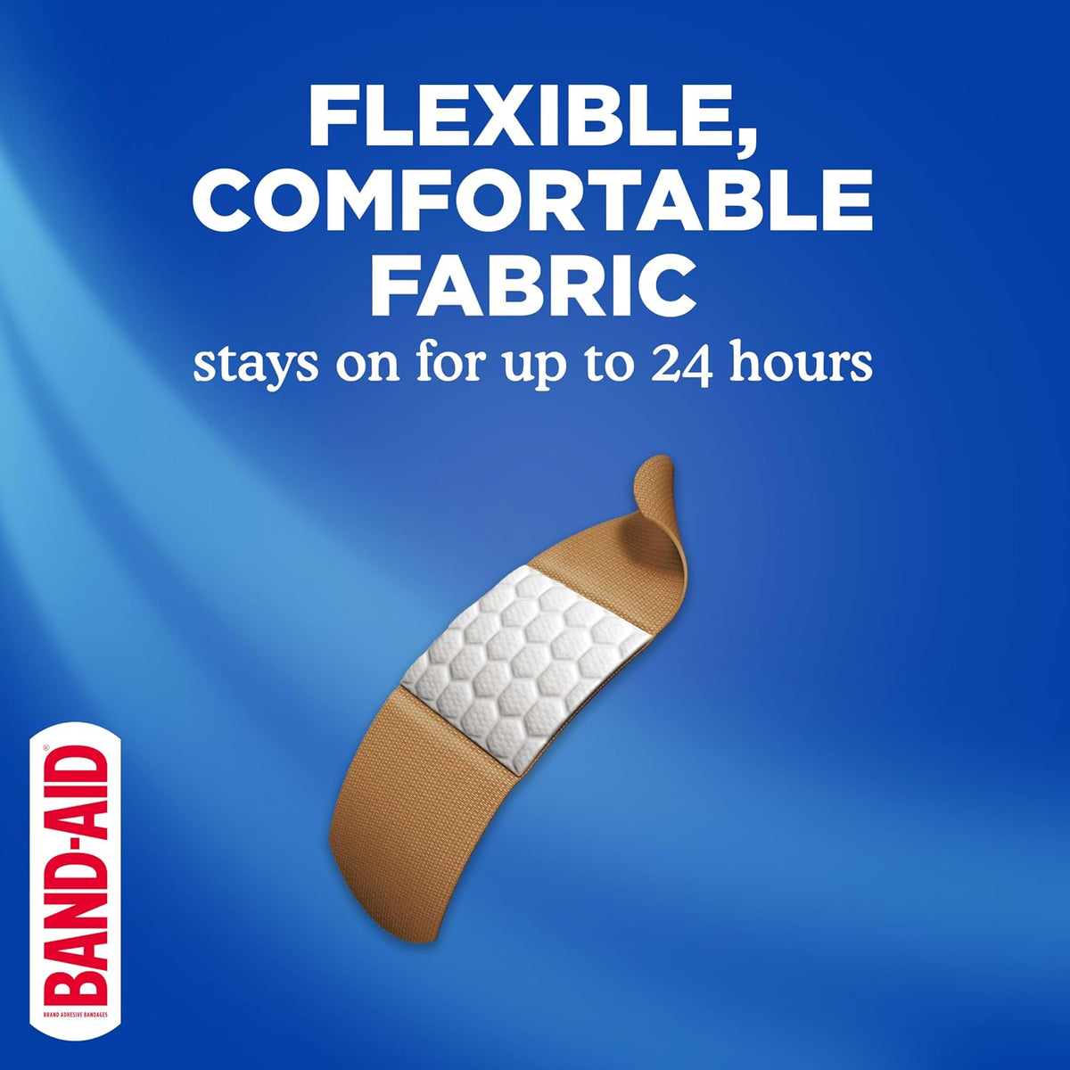 Band-Aid Flexible Fabric Adhesive Bandages, 1 x 3 in, 100 Count - view 3