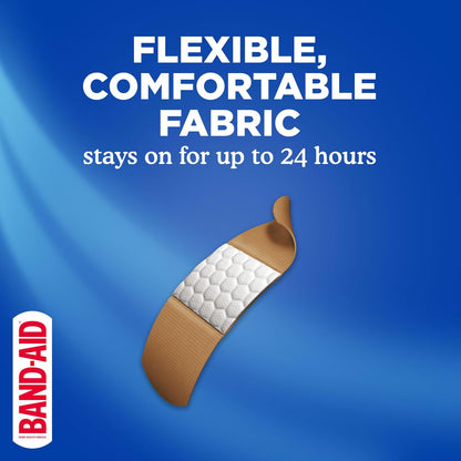 Band-Aid Flexible Fabric Adhesive Bandages, 1 x 3 in, 100 Count - view 3