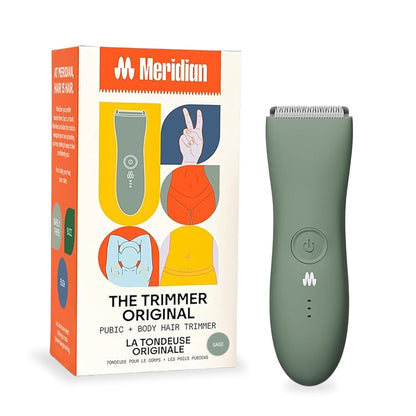 Meridian The Trimmer Original Body Hair Trimmer, Sage