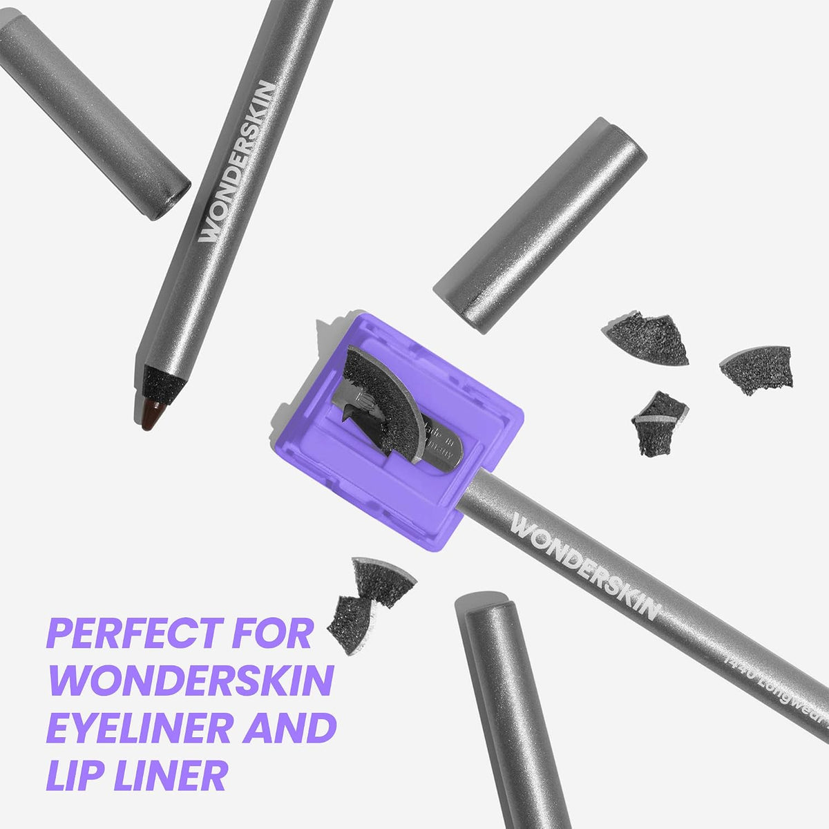 Wonderskin Makeup Pencil Sharpener for Eyeliner & Lip Liner - view 6