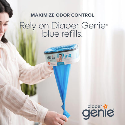 Diaper Genie Jumbo+ Square Refill, Continuous Film, 1080 Newborn Nappies - view 5