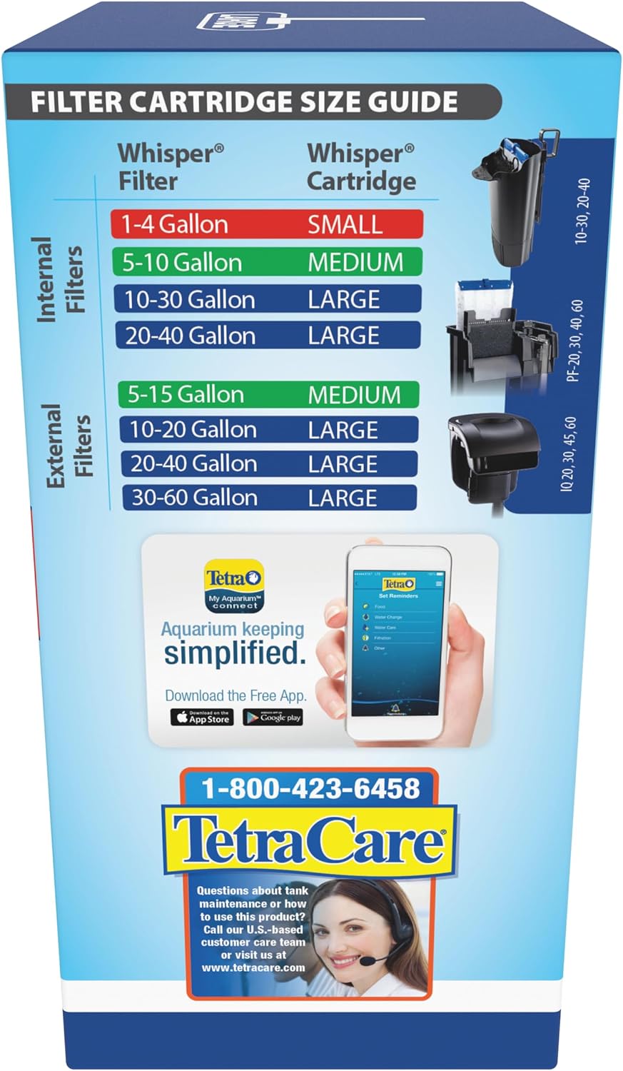 Tetra Whisper Bio-Bag Large Filter Cartridges for Aquariums, 3 Count - view 2
