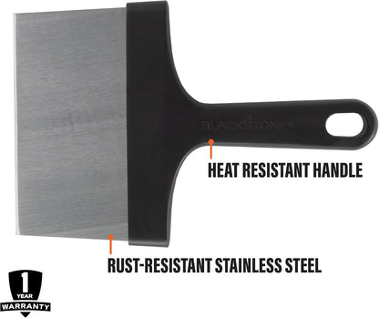 Blackstone 6 Inch Stainless Steel Griddle Scraper - view 4