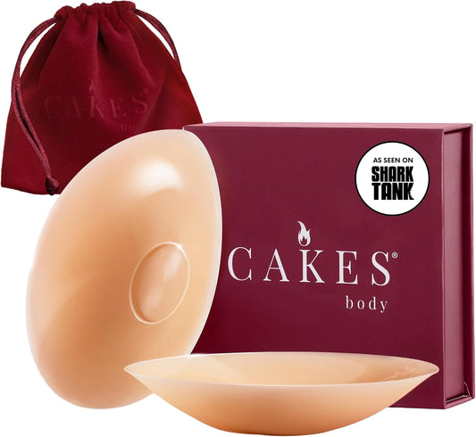 CAKES Body Silicone Nipple Covers, Honey, OG Size (B-DD)