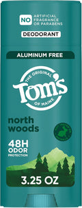 Tom's of Maine Aluminium-Free Deodorant, North Woods, 92 g (3.25 oz)