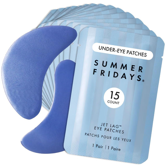 Summer Fridays Jet Lag Hydrating Eye Patches, 15 Pairs