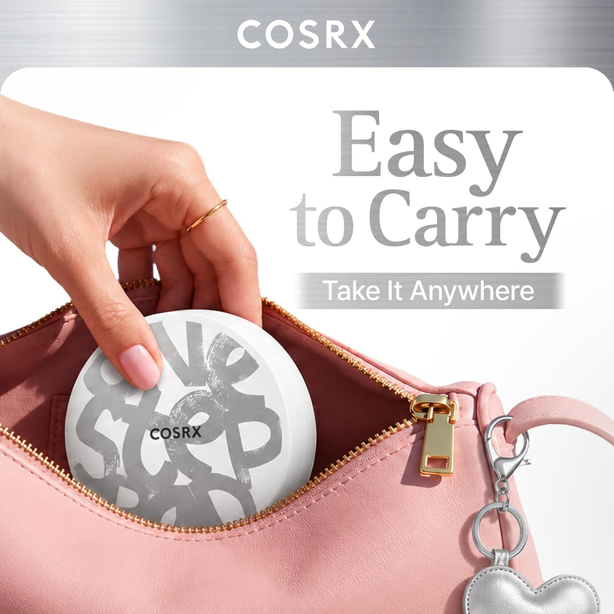 COSRX One Step Toner Pads Case with Tweezers — alternate product view