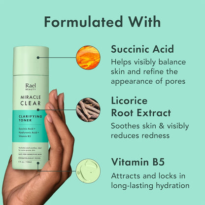 Rael Miracle Clear Clarifying Face Toner 150ml - view 4