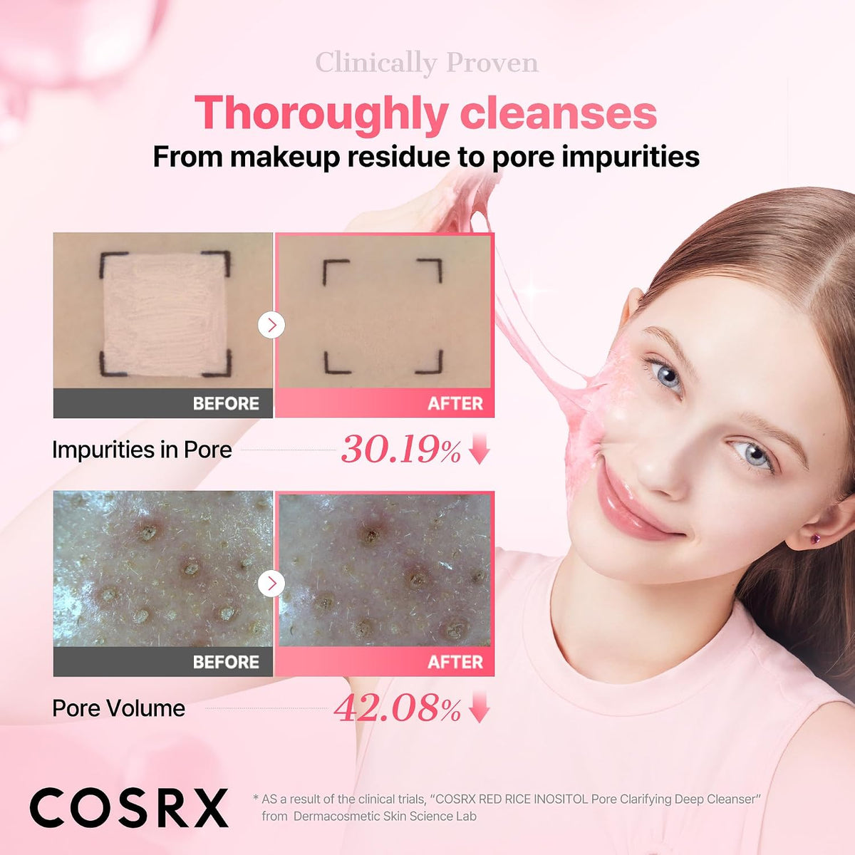 COSRX Red Rice Inositol Pore Clarifying Deep Cleanser 150 ml - view 6