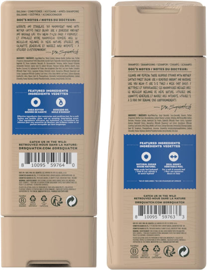 Dr. Squatch Natural Men's Shampoo & Conditioner Set Fresh Falls - view 5