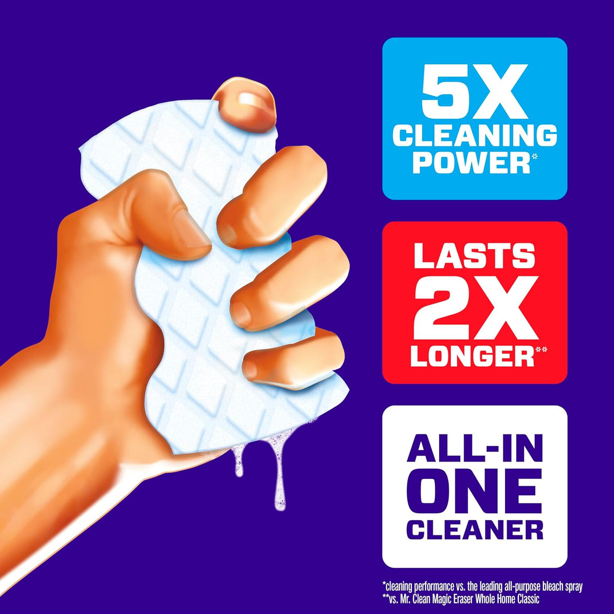 Mr. Clean Magic Eraser Extra Durable Cleaning Sponges, 4 Count - view 3