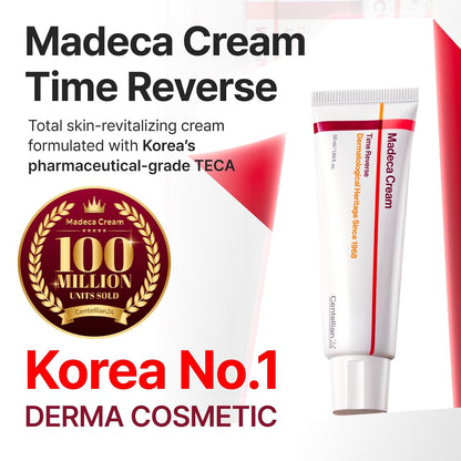 Centellian 24 Madeca Cream Time Reverse Set, 2 x 50 ml + 2 Masks - view 3
