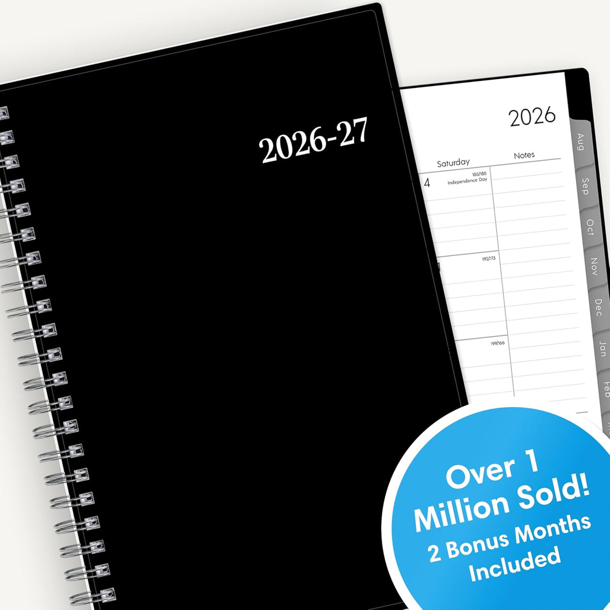 Blue Sky 2026-2027 Weekly and Monthly Academic Planner, 5 x 8 in - view 6