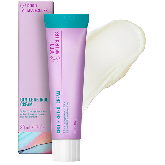 Good Molecules Gentle Retinol Cream, Night Cream for Face, 1 fl oz