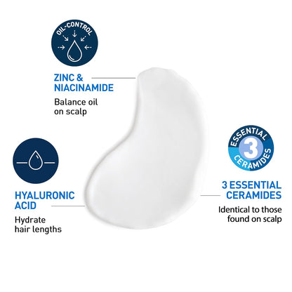 CeraVe Oil Control Balancing Conditioner with Hyaluronic Acid 9 oz - view 4