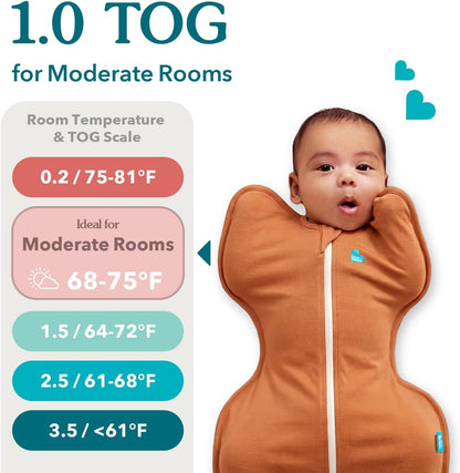 Love to Dream Swaddle Up Sleep Sack 1.0 TOG, 8-13 lbs, Denim - view 5