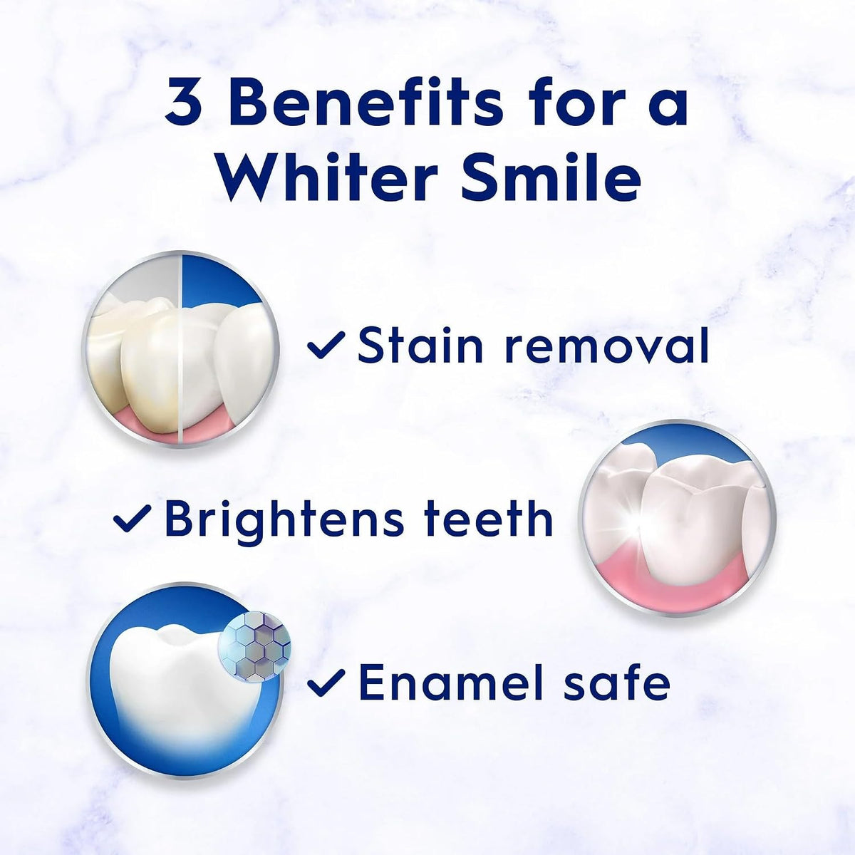 Crest 3D White Advanced Glamorous White Toothpaste, 93 g, Pack of 2 - view 5